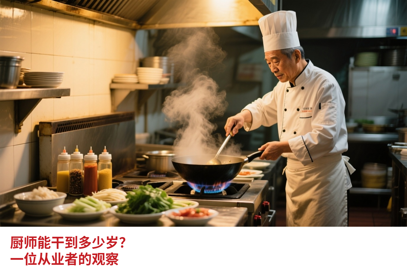 厨师能干到多少岁？一位从业者的观察