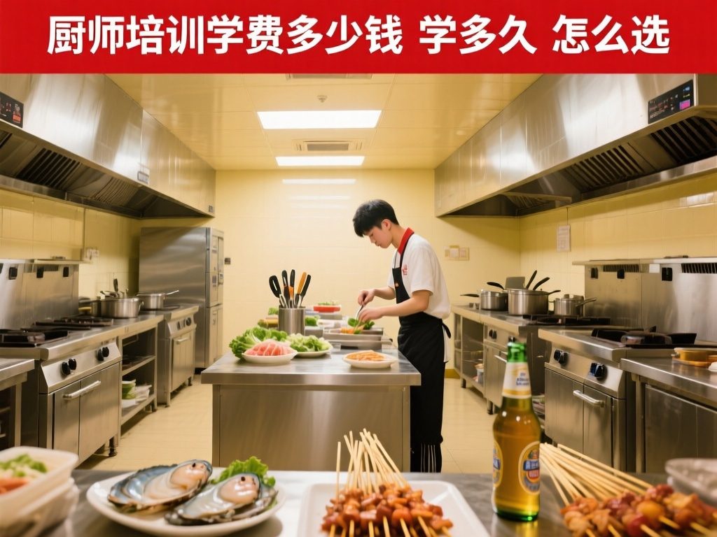 厨师培训学费多少钱 学多久 怎么选